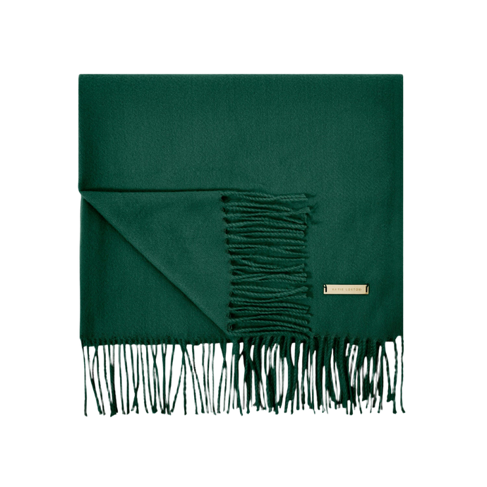 Emerald Green Blanket Scarf