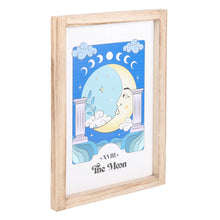 Load image into Gallery viewer, The Moon Celestial Framed Wall Art Print