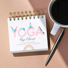 Load image into Gallery viewer, Daily Yoga Poses Flip Chart