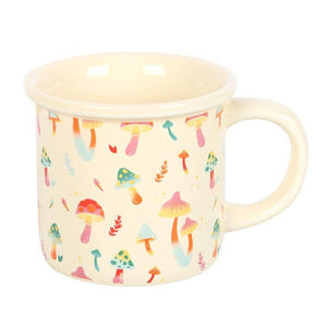 Funky Fungi Mushroom Print Mug