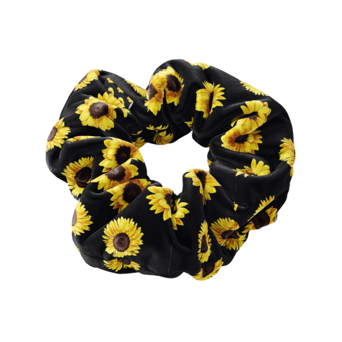 Sunflower Scrunchie