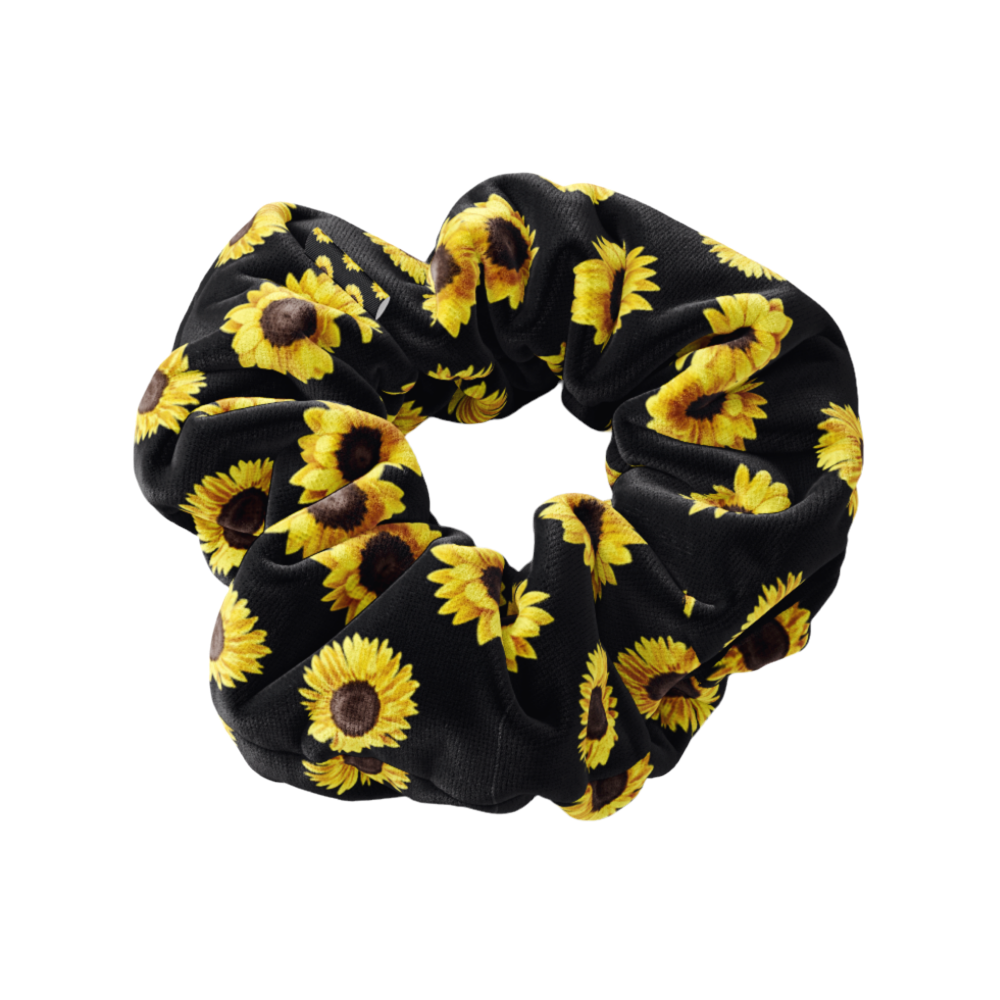 Sunflower Scrunchie