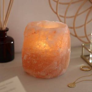 Himalayan Rock Salt Candle Holder