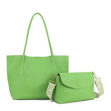 Load image into Gallery viewer, Green Tote Bag (3 in 1)