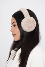 Load image into Gallery viewer, Fluffy Faux-Fur Earmuffs in Beige