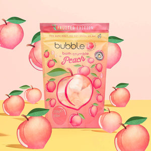 Fruitea Edition Fizzing Peach Bath Crumble (250g)