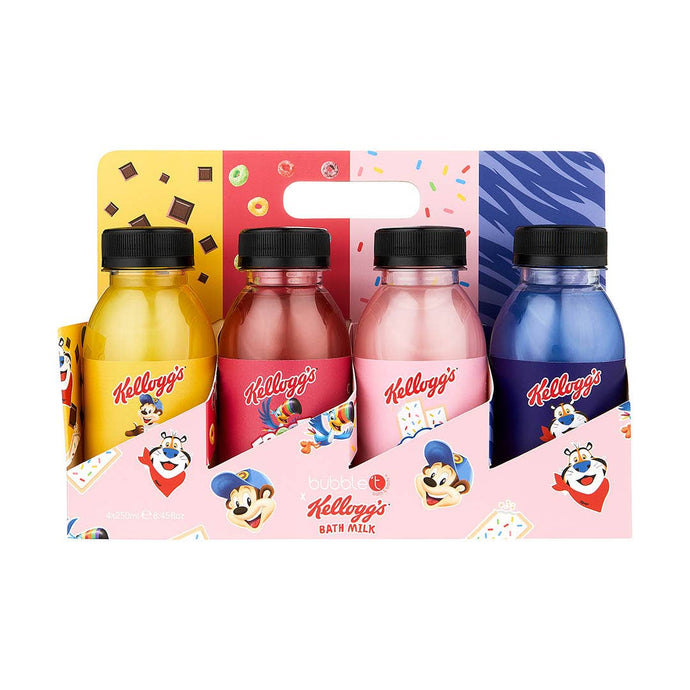 Kellogg's Bubble Bath Milk Gift Set (4 x 250ml)