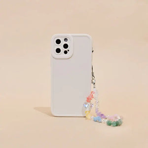 Beaded Phone Strap - Colourful Crystals