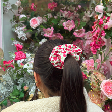 Load image into Gallery viewer, Buy Me Roses Crimson Scrunchie