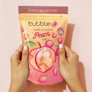 Fruitea Edition Fizzing Peach Bath Crumble (250g)