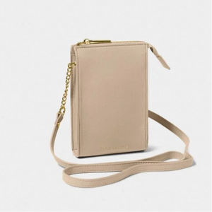 Light Taupe Zana Slim Crossbody