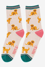 Load image into Gallery viewer, Women&#39;s Golden Retriever Bamboo Dog Socks: UK 3-7 | EU 36-40 | US 5-9