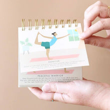 Load image into Gallery viewer, Daily Yoga Poses Flip Chart