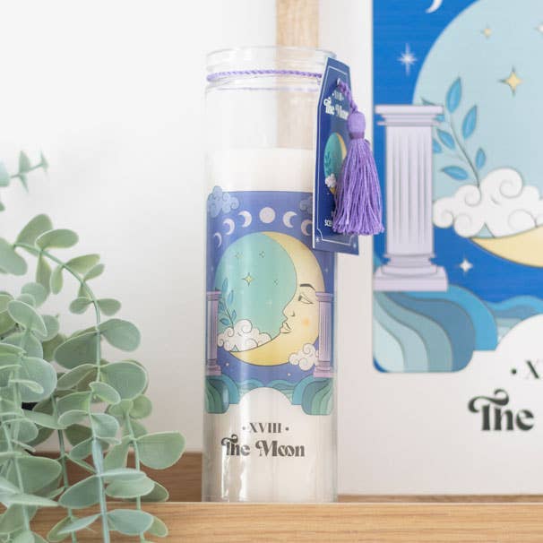 The Moon Violet Tube Candle