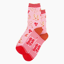 Load image into Gallery viewer, Women&#39;s Bamboo Socks - Pink, Western Cowgirl Snakes: UK 3-7 | EU 36-40 | US 5-9