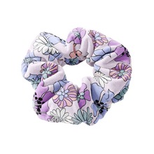Load image into Gallery viewer, Pastel Flower Scrunchie