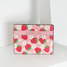 Load image into Gallery viewer, Berry Cute Strawberry Card Holder