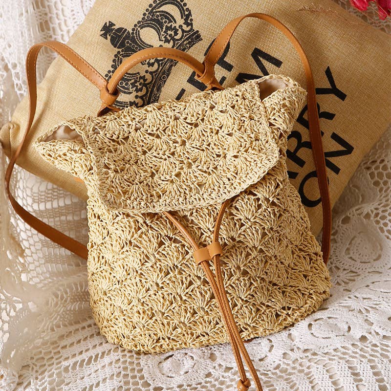 Straw Backpack