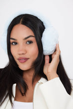 Load image into Gallery viewer, Fluffy Faux-Fur Earmuffs in Baby Blue