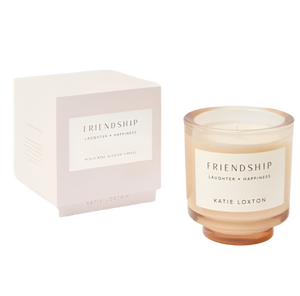 Sentiment Candle 'Friendship'  - Peach Rose and Sweet Mandarin