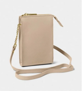 Light Taupe Zana Slim Crossbody