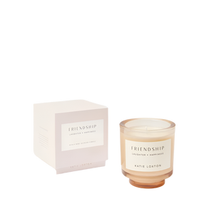 Sentiment Candle 'Friendship'  - Peach Rose and Sweet Mandarin