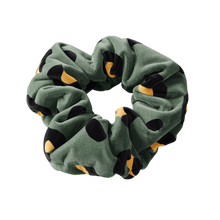 Load image into Gallery viewer, Khaki Leopard Scrunchie