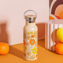 Load image into Gallery viewer, 70s Floral Water Bottle