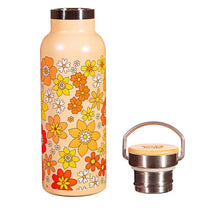 Load image into Gallery viewer, 70s Floral Water Bottle