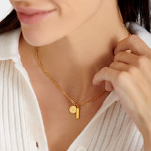 Load image into Gallery viewer, &#39;Collect Adventures&#39; Waterproof Gold Charm Necklace