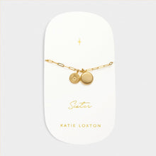 Load image into Gallery viewer, &#39;Sister&#39; Waterproof Gold Charm Bracelet