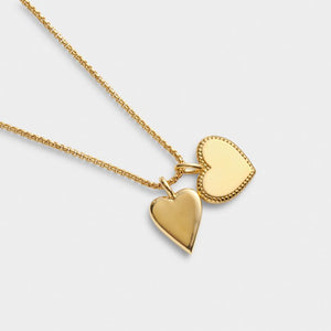 'Miss To Mrs' Waterproof Gold Bridal Charm Necklace