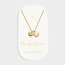 Load image into Gallery viewer, &#39;Family Forever&#39; Waterproof Gold Charm Necklace