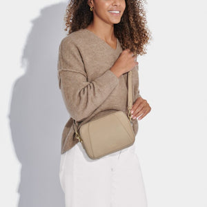 Light Taupe Hana Crossbody Bag