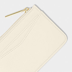 Ecru Hana Card Holder