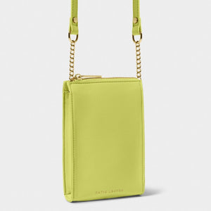 Lime Green Zana Slim Crossbody