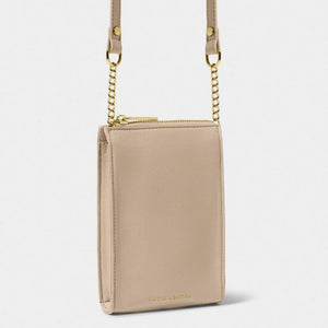 Light Taupe Zana Slim Crossbody