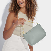 Load image into Gallery viewer, Duck Egg Astrid Chain Clutch