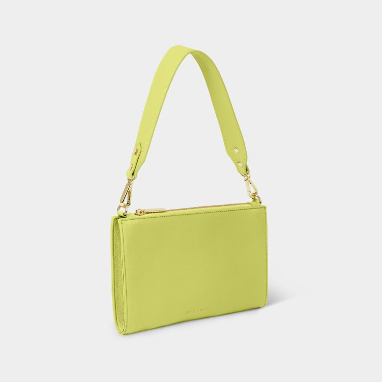 Lime Green Reya Small Shoulder Bag