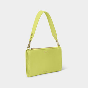 Lime Green Reya Small Shoulder Bag