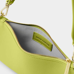 Lime Green Reya Small Shoulder Bag