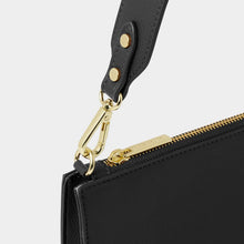 Load image into Gallery viewer, Black Reya Small Shoulder Bag