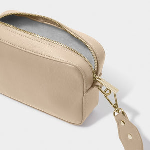 Light Taupe Zana Mini Crossbody