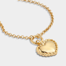 Load image into Gallery viewer, &#39;Love&#39; Waterproof Gold Heart Bracelet