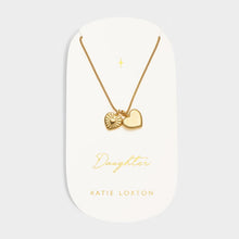 Load image into Gallery viewer, &#39;Daughter&#39; Waterproof Gold Charm Necklace