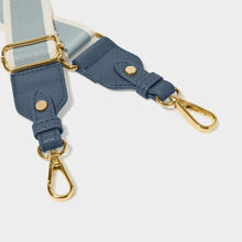 Load image into Gallery viewer, Dusty Blue Canvas Bag Strap