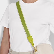 Load image into Gallery viewer, Lime Green Canvas Bag Strap