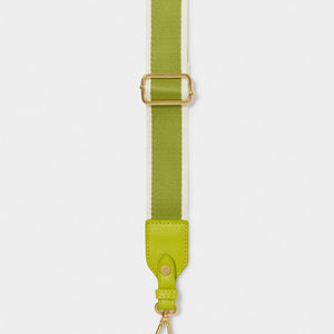 Lime Green Canvas Bag Strap