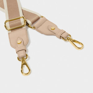 Light Taupe Canvas Bag Strap