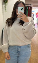 Load image into Gallery viewer, Round Neck Mohair Mix Jumper